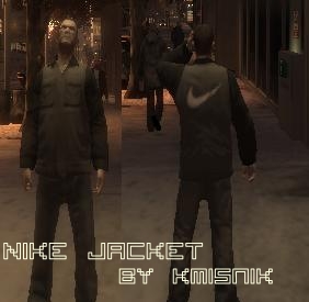 Nike Jacket Black-Grey